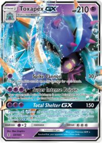 Toxapex GX - 57/145 - Ultra Rare - Inglés