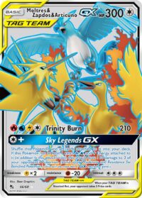 Moltres & Zapdos & Articuno GX - 66/68 - Full Art - Español