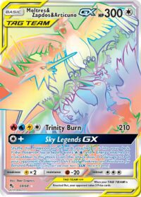 Moltres & Zapdos & Articuno GX - 69/68 - Hyper Rare - Español
