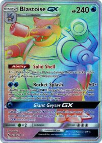 Blastoise GX - 218/214 - Hyper Rare - Español
