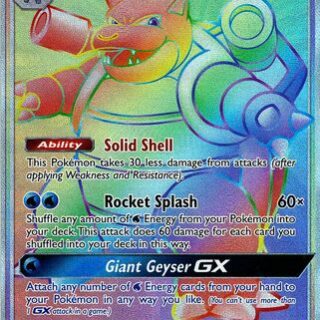 Blastoise GX - 218/214 - Hyper Rare - Español