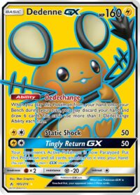 Dedenne GX - 195/214 - Full Art Ultra Rare - Español