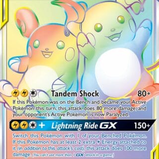 Raichu & Alolan Raichu GX - 241/236 - Hyper Rare - Español