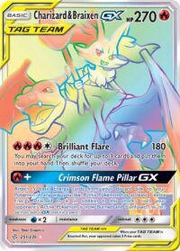 Charizard & Braixen GX - 251/236 - Hyper Rare - Español