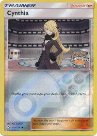 Cynthia - 119/156 - 2018 Regional Championship Promo - Inglés - Estado LP