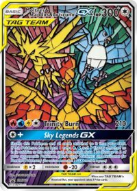Moltres & Zapdos & Articuno GX - SM210 - Alternate Art Promo - Español (Sellado)