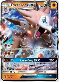 Lycanroc GX - SM14 - Promo - Inglés