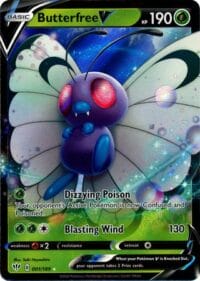 Butterfree V - 001/189 - Ultra Rare - Español