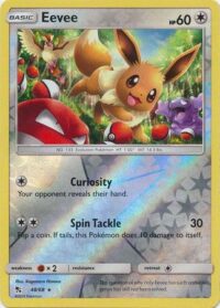 Eevee - 48/68 - Holo Rare Reverse Holo - Español