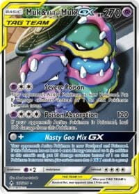 Muk & Alolan Muk GX - 197/214 - Full Art - Inglés