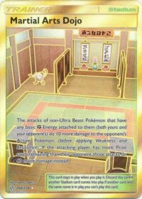 Martial Arts Dojo - 268/236 - Secret Rare - Inglés