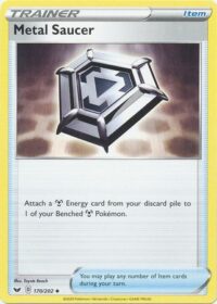 Metal Saucer - 170/202 - Uncommon - Inglés