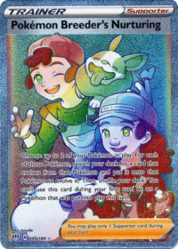Pokemon Breeder's Nurturing - 195/189 - Hyper Rare - Inglés