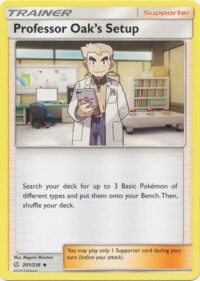 Professor Oak's Setup - 201/236 - Uncommon - Español