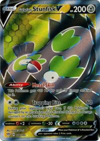 Galarian Stunfisk V - 184/189 - Full Art - Inglés