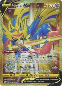 Zacian V - 211/202 - Gold Secret -Español