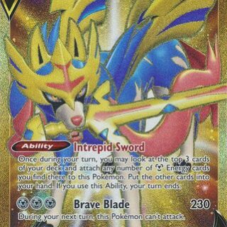 Zacian V - 211/202 - Gold Secret -Español