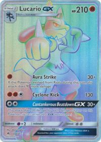 Lucario GX - 135/131 - Hyper Rare - Español
