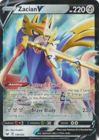 Zacian V - 138/202 - Ultra Rare - Español