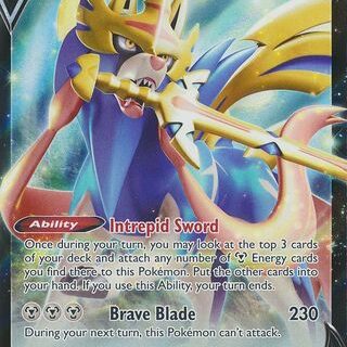 Zacian V - 138/202 - Ultra Rare - Inglés