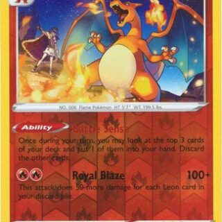 Charizard - 025/185 - Holo Rare Reverse Holo - Inglés