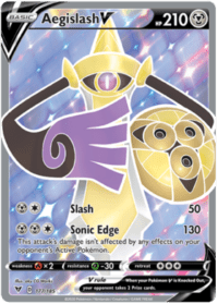 Aegislash V - 177/185 - Full Art Ultra Rare - Español - NEAR MINT