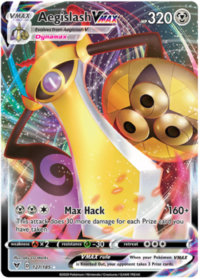 Aegislash VMAX - 127/185 - Ultra Rare - Inglés
