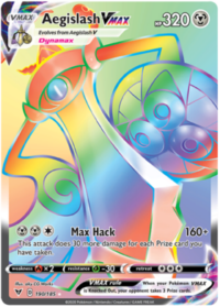 Aegislash VMAX - 190/185 - Hyper Rare - Inglés
