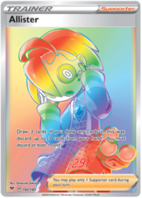 Allister - 192/185 - Hyper Rare - Inglés - NEAR MINT
