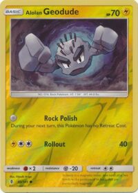 Alolan Geodude - 40/145 - Common Reverse Holo - Inglés