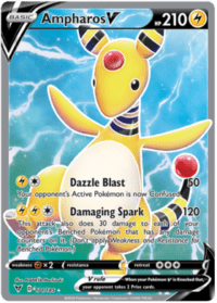 Ampharos V - 171/185 - Full Art Ultra Rare - Inglés