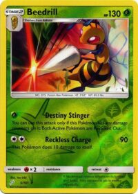Beedrill - 5/181 - Rare Reverse Holo - Inglés