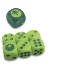 Pack dados Lost thunder + Marcadores de estado acrilico