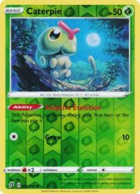 Caterpie - 001/192 - Common Reverse Holo - Español