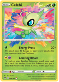 Celebi - 009/185 - Amazing Rare - Inglés