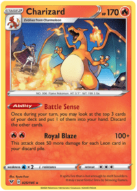Charizard - 025/185 - Rare - Español - NEAR MINT