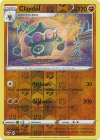 Claydol - 103/202 - Rare Reverse Holo - Inglés