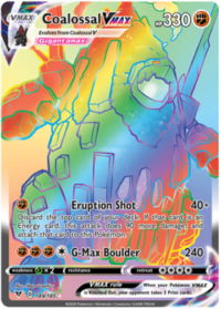 Coalossal VMAX - 189/185 - Hyper Rare - Inglés