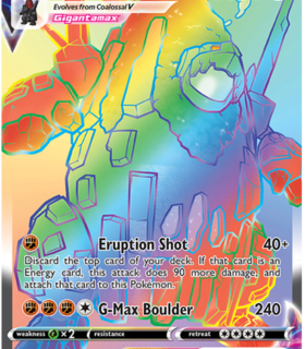 Coalossal VMAX - 189/185 - Hyper Rare - Inglés