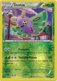 Dustox - 7/108 - Uncommon Reverse Holo - Inglés