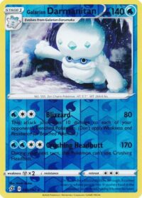 Galarian Darmanitan - 048/192 - Rare Reverse Holo - Español