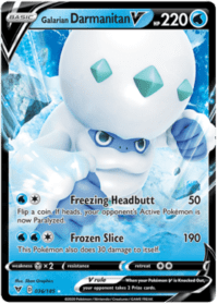 Galarian Darmanitan V - 036/185 - Ultra Rare - Inglés