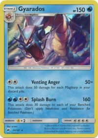 Gyarados - 33/147 - Holo Rare - Inglés