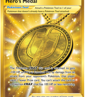 Hero's Medal - 201/185 - Secret Rare - Inglés