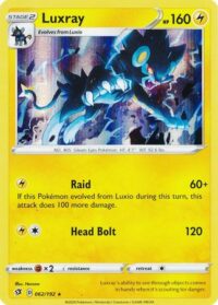 Luxray - 062/192 - Holo Rare - Español