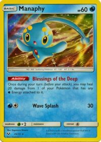 Manaphy - 25/73 - Holo Rare - Inglés