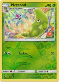 Metapod - 2/68 - Uncommon Reverse Holo - Inglés