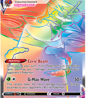 Orbeetle VMAX - 186/185 - Hyper Rare - Inglés