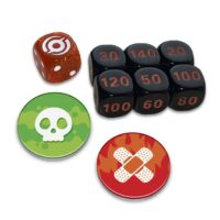 Pack dados Champion´s Path + Marcadores de estado acrilico