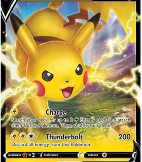 Pikachu V - 043/185 - Ultra Rare - Inglés - NEAR MINT